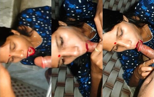 Indian Wife Blowjob and Fucking part 1