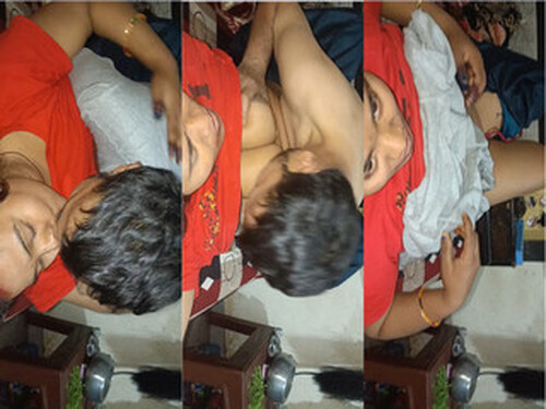 Indian Wife Boobs Sucking and Fucking