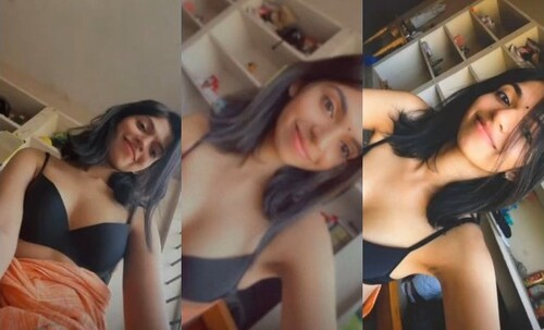 Super Sexy Indian Girl Shows Boobs