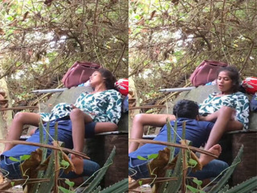 Sri Lankan Lover OutDoor Blowjob and Fucking MMS part 6