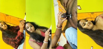 Sexy Indian Boudi Give Handjob Till Hubby Not Cum