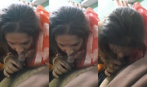 Sexy Indian Wife Sucking Hubby Dick