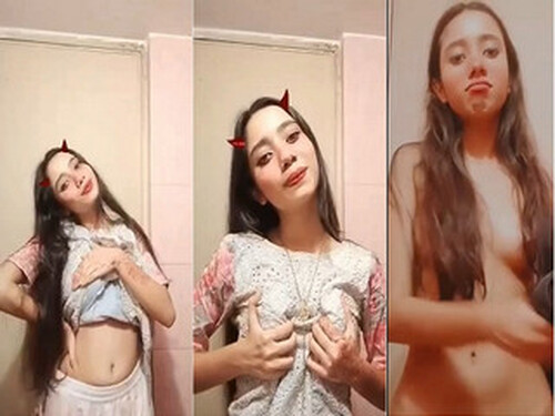 Cute Girl Shows For Lover
