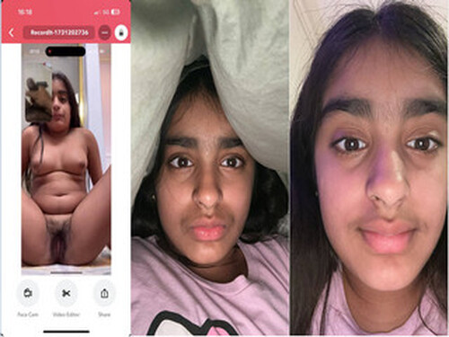 Cute Indian Girl Shows Boobs and Pussy