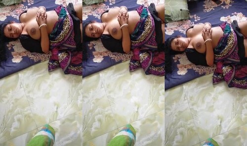 Indian Wife Boobs Video Record By Hubby