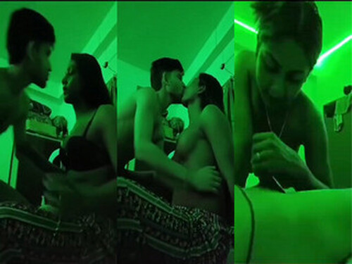 Cute Indian girl Blowjob and Boobs Sucking