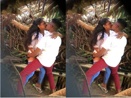 Sri Lankan Lover OutDoor Blowjob and Fucking MMS part 4