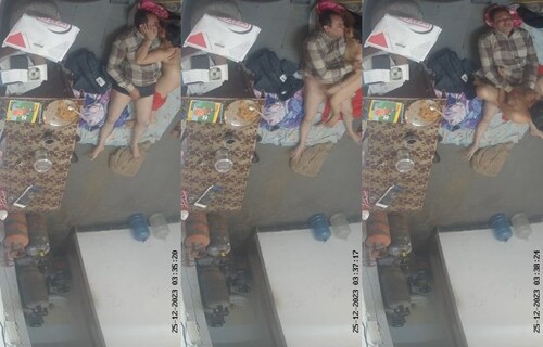 Indian Cpl Romance and Fucking Capture In CCTV Part 1