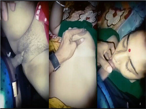 Indian Bhabhi Blowjob and Fucking