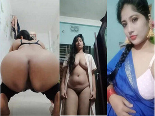 Sexy Indian Wife Shows Her Nude Body on VC
