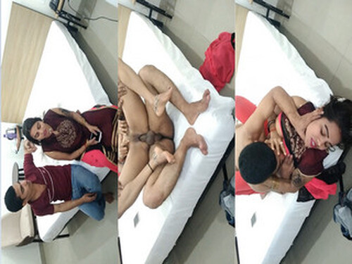 Sexy Indian Wife Blowjob and Ridding Dick