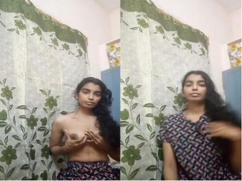Shy Indian Girl Shows For Lover