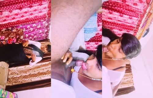 Sexy Telugu Bhabhi Blowjob