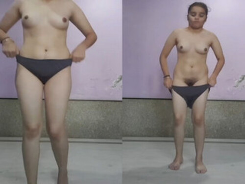 Cute Indian Girl Wearing Cloths