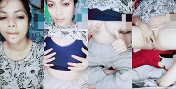 Cute Indian Mal Shows Boobs and Fingering