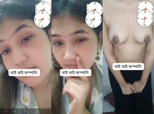 Cute Indian Mall Shows Her Boobs