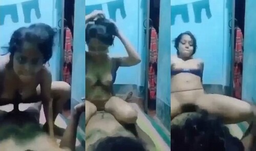 Cute Indian Girl Ridding Lover Dick