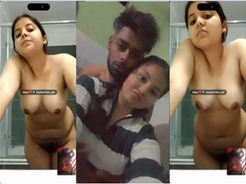 Sexy Indian girl Shows Her Nude Body On VC