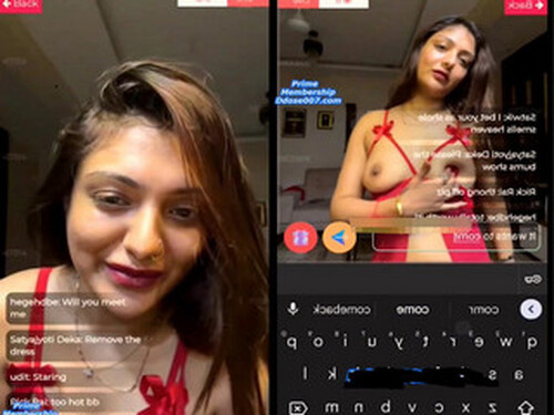 Khushi Mukherjee Opps Moment Boobs Reveal With Face 13 Min