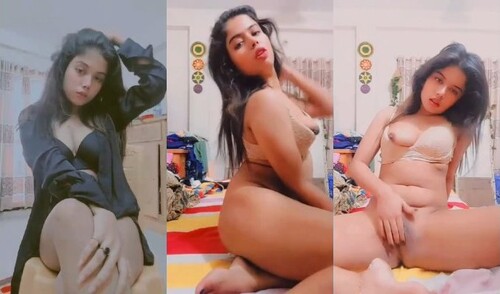 Horny Indian Girl Shows Nude Body and Fingering Part 5