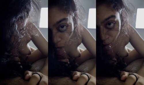 Cute Indian girl Sucking Dick