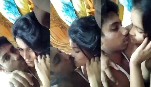 Cute Indian Lover Romance and Kissing