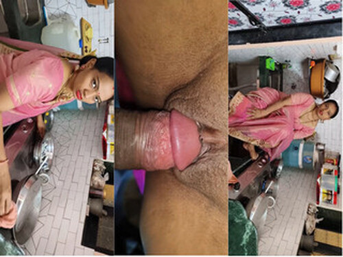 Sexy Indian Wife Fucking In Kitchen