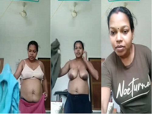 Indian Wife Shows her Boobs