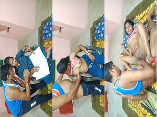 Indian Vlg Wife Blowjob and Fucking