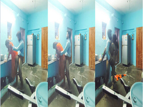Indian Tamil Cpl Fucking In kitchen