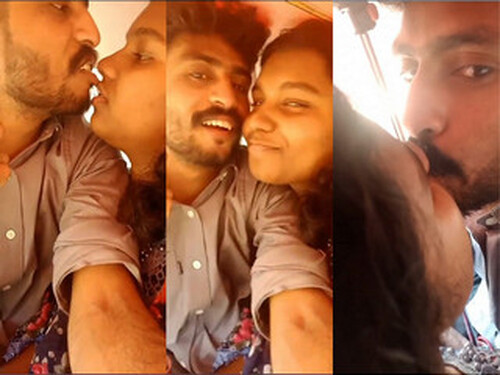 Indian Lover Romance and Kissing