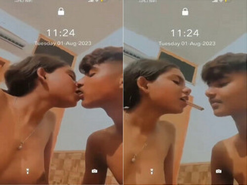 Indian Lover Romance and Kissing