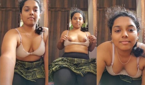 Cute Indian Girl Shows Boobs