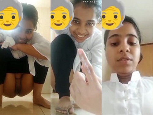 Horny Indian girl Shows her Boobs and Fingering Part 2