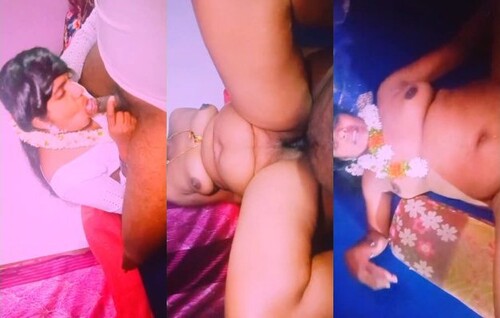Horny Telugu Bhabhi Blowjob and Fucking
