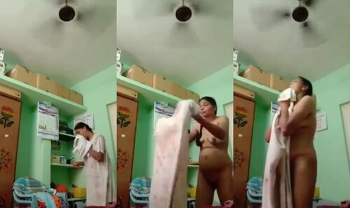 Indian Aunty Changing Cloths