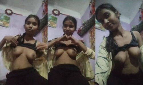 Cute Indian Girl Shows Boobs