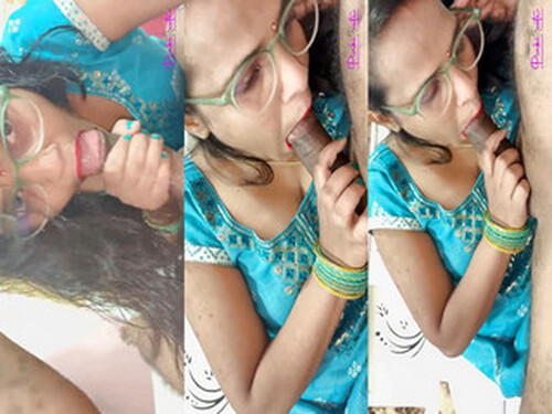 Horny Piki Bhabhi Blowjob Till Hubby Not Cum