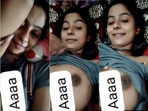 Cute Indian Girl Shows Boobs and Pussy