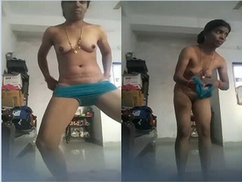 Indian Tamil Bhabhi Shows her Nude Body part 2