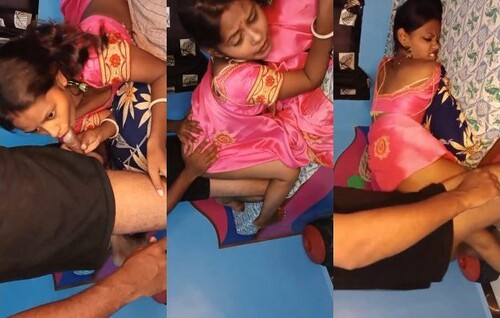 Sexy Indian Wife Blowjob and Fucking in Doggy Style