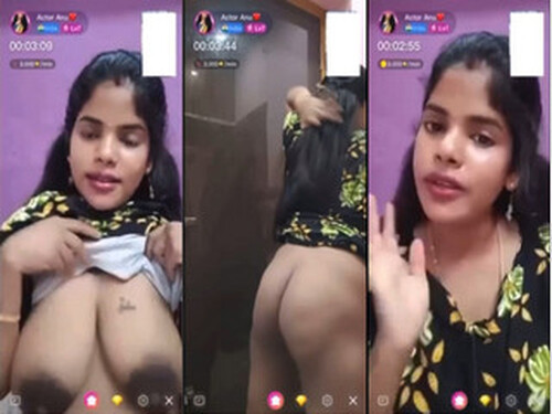 Sexy Indian Tango Model Shows Boobs and Ass