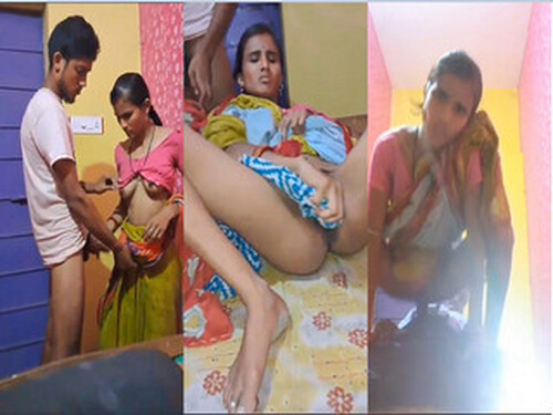 Indian Threesome Fucking Hubby Share Wife With Friend