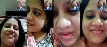 Beautiful Indian Milf Showing Lover Part 1