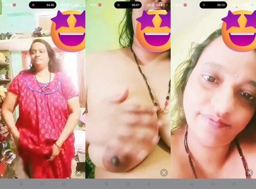 Horny Indian Bhabhi Shows Nude Body On VC