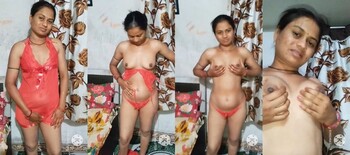 Indian Wife Striping and Shows Nude Body (Full)