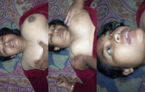 Sexy Indian Boudi Boobs Pressing and Fucking