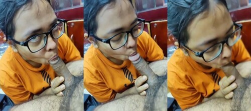 Cute Indian Girl Sucking Dick