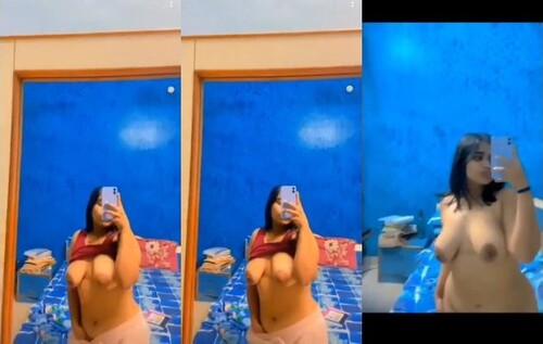 Sexy Indian Mal Record her Nude Selfie
