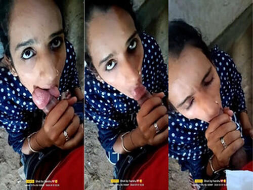 Horny Punjabi Girl Sucking Lover Dick